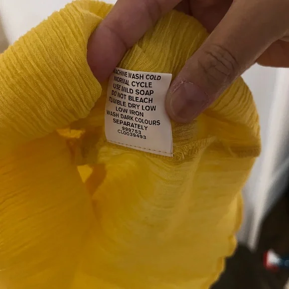 eShakti Yellow Embroidered Tunic Dress. Never worn. Excellent condition. - Picture 5 of 15